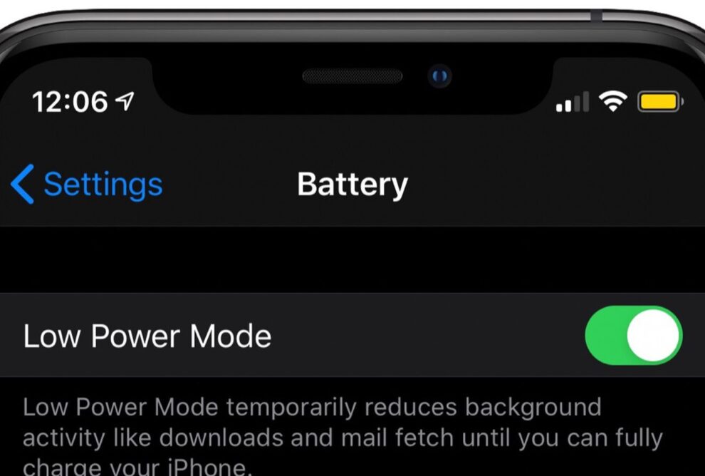 Low Power Mode