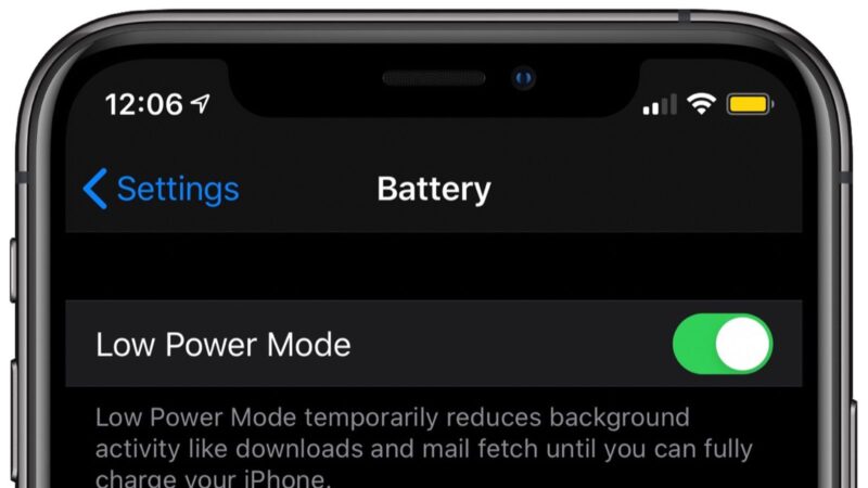 Low Power Mode