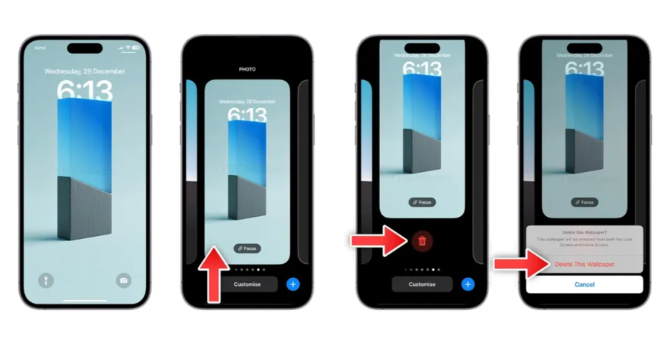 How to Delete Wallpaper iOS 16