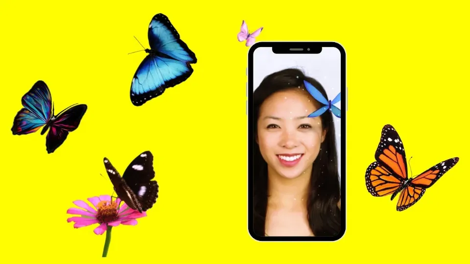 How to Unlock the Butterflies Lens on Snapchat