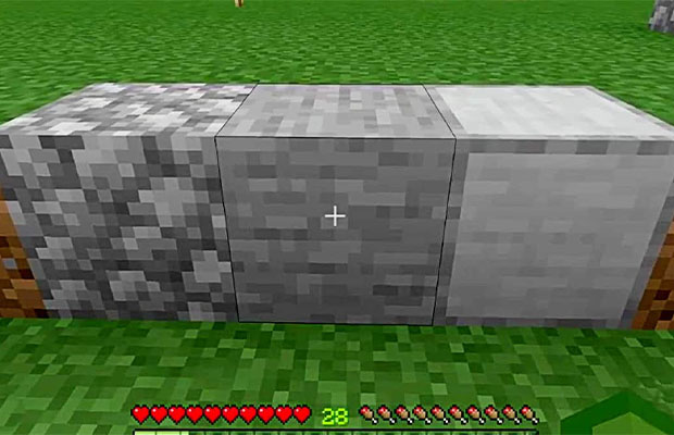 Make Stone in Minecraft