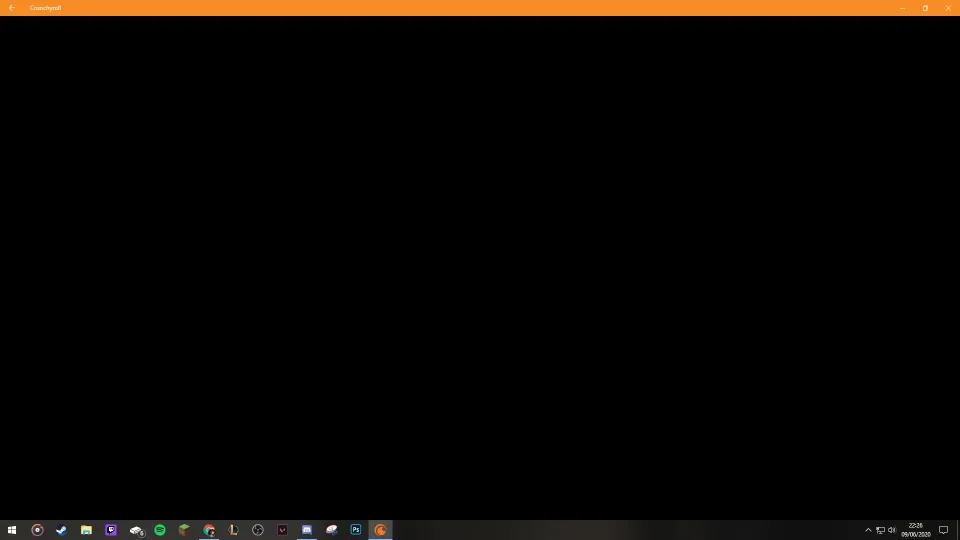 Crunchyroll Beta Black Screen