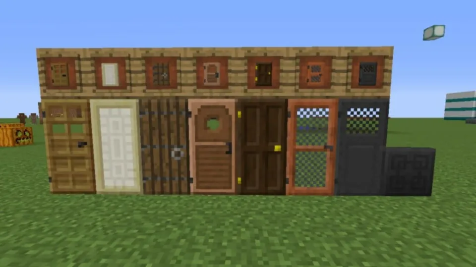 How to Make a Door in Minecraft