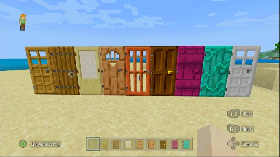 How to Make a Door in Minecraft