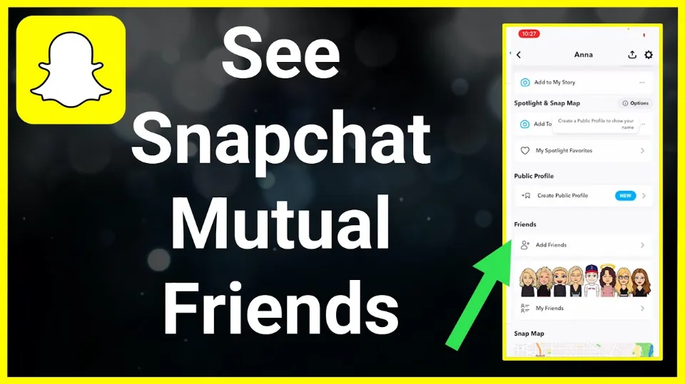 How to See Mutual Friends on Snapchat