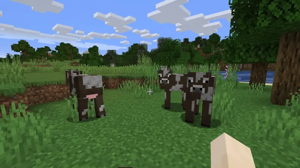 What Do Cows Eat in Minecraft