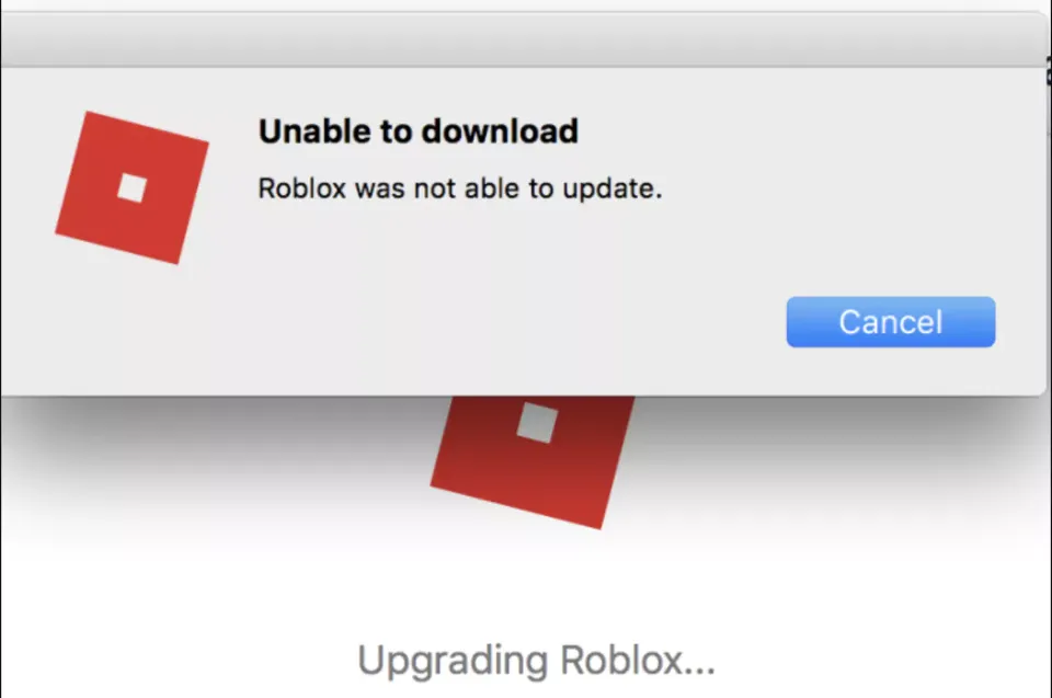 Error Updating Roblox on Mac