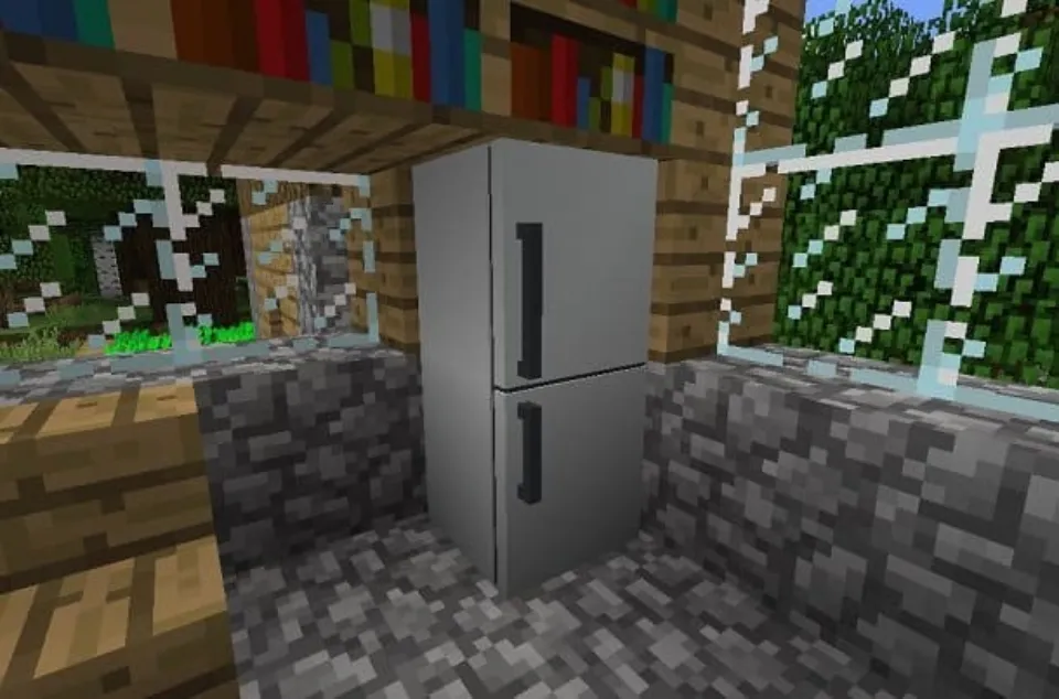 How to Make Minecraft Fridge