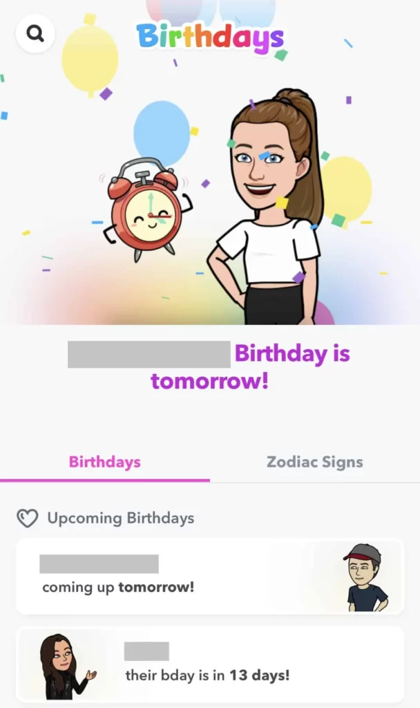 How to See Birthdays on Snapchat