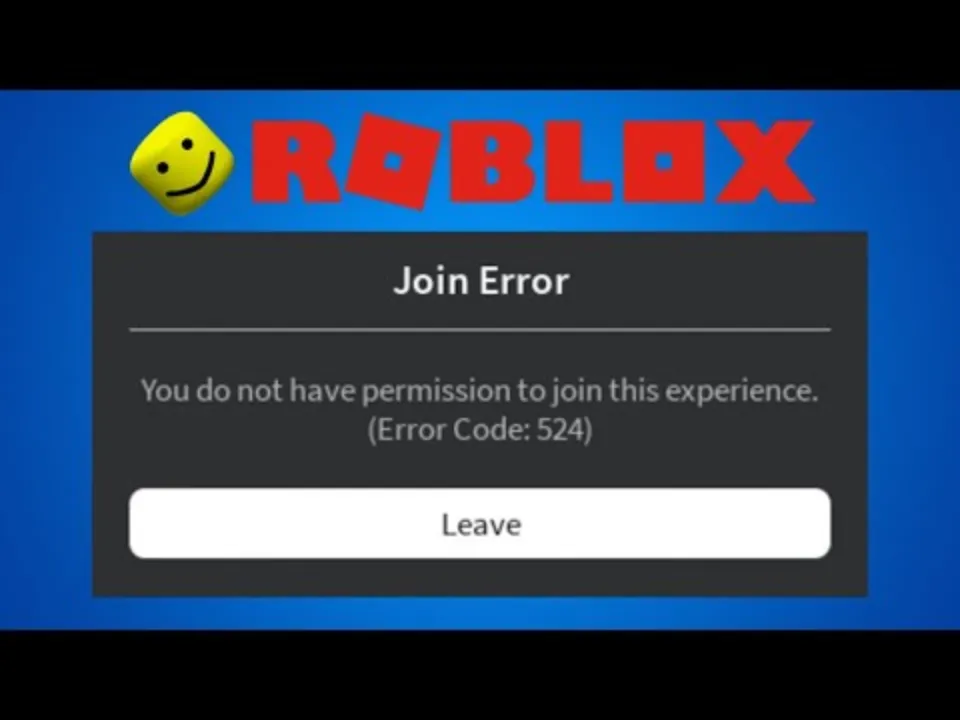 Roblox Error Code 524