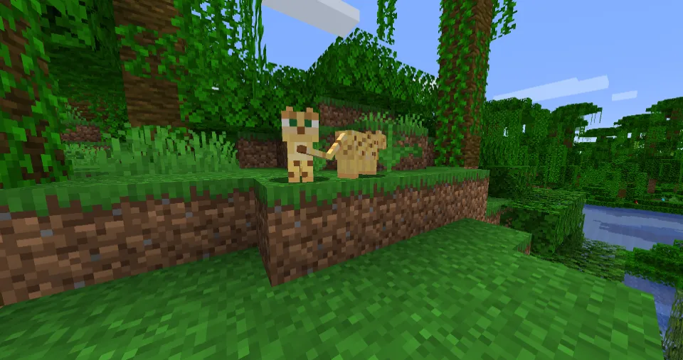 Tame An Ocelot in Minecraft