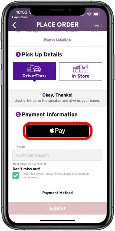 How to Use Apple Pay on the Taco Bell App