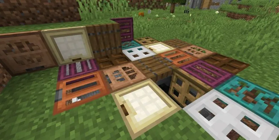 How to Make a Trapdoor in Minecraft