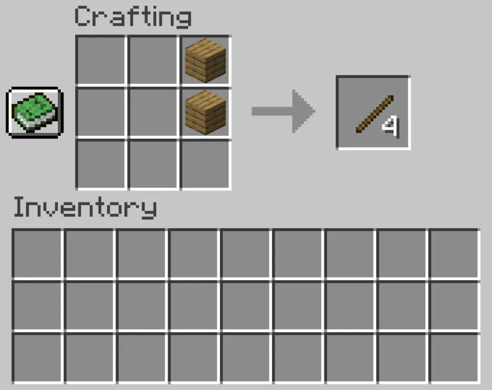 How to Make a Axe on Minecraft