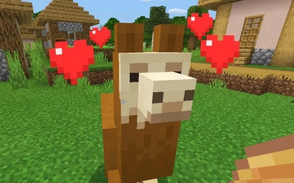 How to Ride a Llama in Minecraft