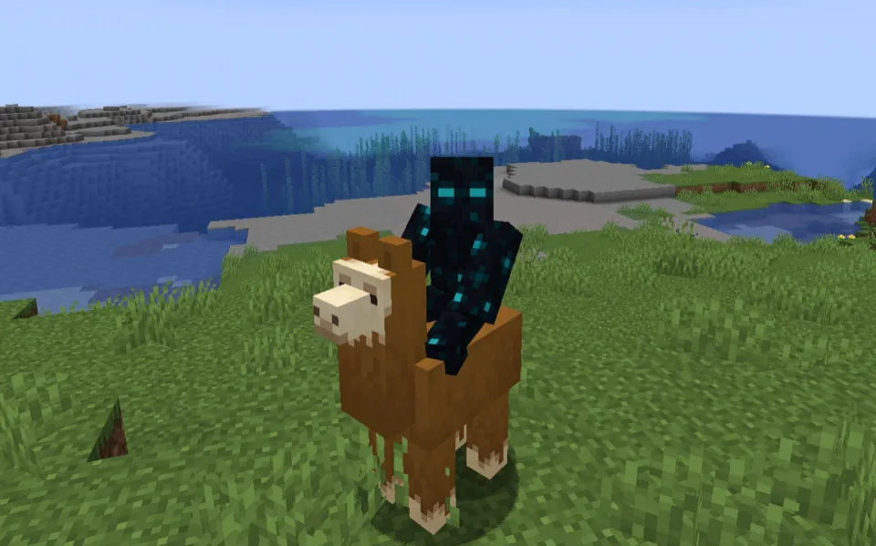 How to Ride a Llama in Minecraft